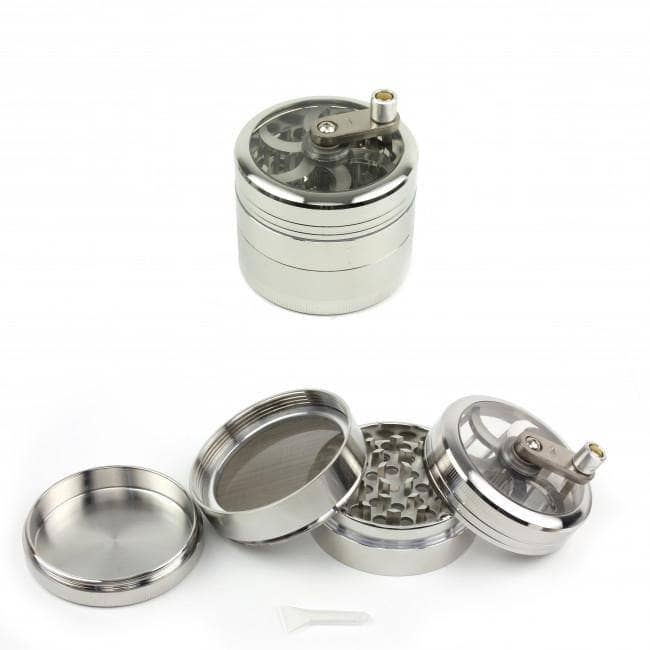 Alugrinder con manivela (4 piezas)