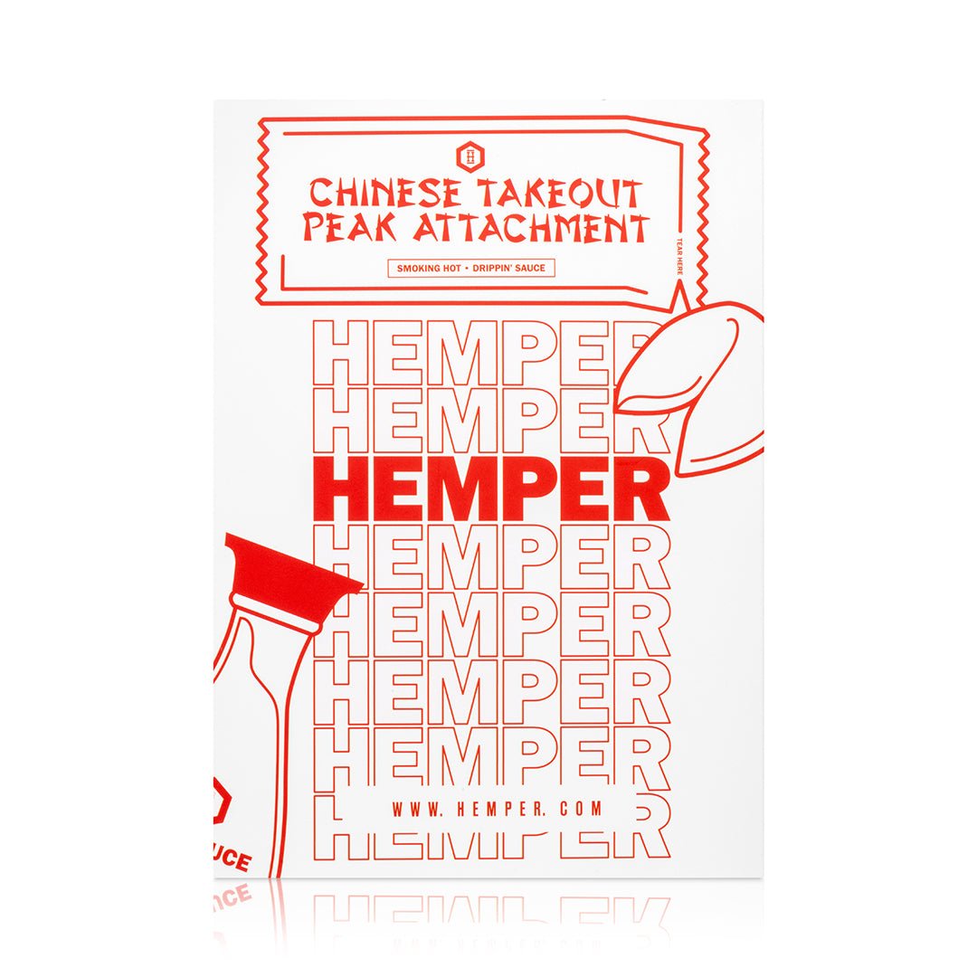 Hemper Chinese Takeout Puffco Peak Top box