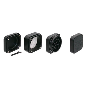 Mejores Amigos The Cube Molinillo de Aluminio Negro Piezas