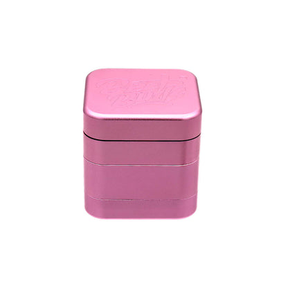 Best Buds The Cube Aluminium Grinder Pink