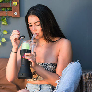 Dr Dabber Switch Dab Rig en uso