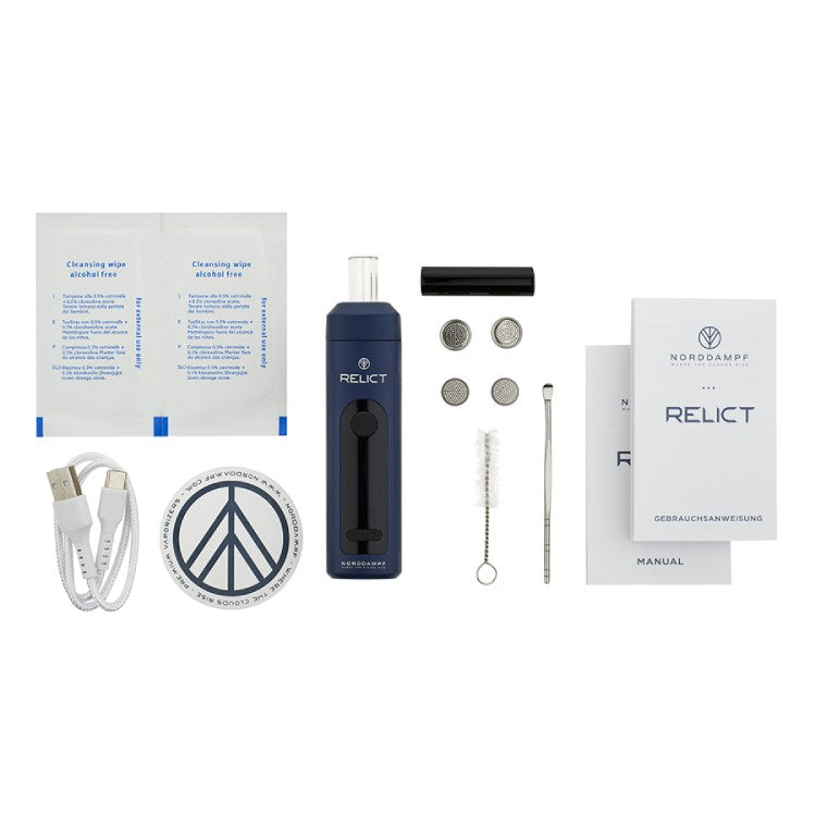 Norddampf Relict Vaporizer Nordic Blue Included Ireland