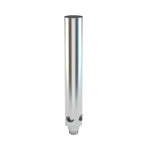 Tubo ascendente Stündenglass plateado pulido (pequeño)