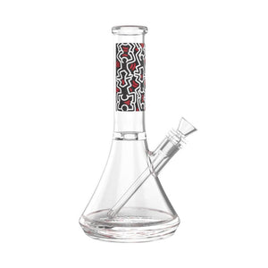 Bong de vidrio multicolor de Keith Haring