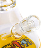 Bong de vidrio amarillo de Keith Haring