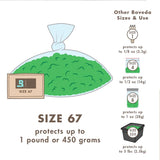 Boveda 62% Paquete de 67 gramos