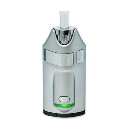 Ghost Vaporizer MV1 Plata con luz LED encendida