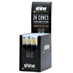 Shine 24k Gold Cones Display x12