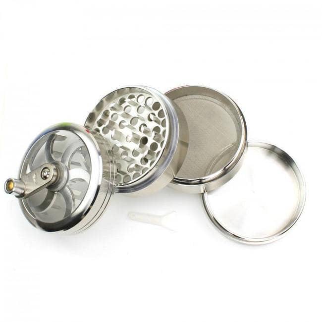 Alugrinder con manivela (4 piezas)